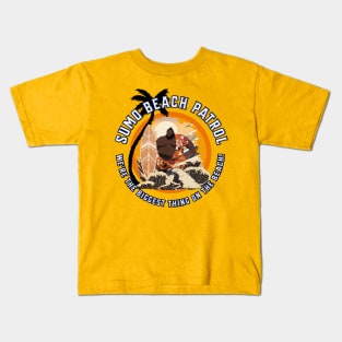 Sumo Beach Patrol: We're the Biggest Thing... Kids T-Shirt